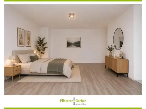 Tolle Einzimmerwohnung mit Balkon, Einbauküche und Garage in ruhiger Lage von Bruchsal