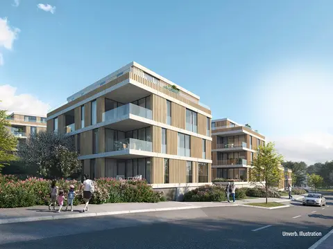 Neubau: Großzügige 4-Zimmer-Wohnung mit sonniger Dachterrasse