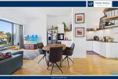 Großzügige Maisonettewohnung mit PKW-Stellplatz und Balkon in Wilhelmshaven - Heppens