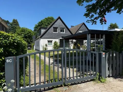 Doppelhaushälfte zur Miete - Hamburg - 2.500 € - 5 Zimmer, 150 m², 546 m² Grundstück, frei ab sofort