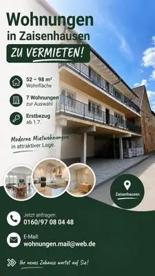 Wohnungen Erstbezug Zaisenhausen zentral