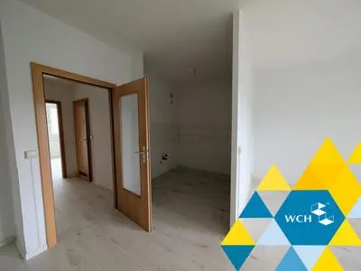 Komfortable 3-Raum-Wohnung mit Badewanne
