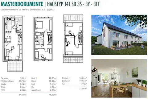 5-Zimmer-Haus zur Miete in Horgau